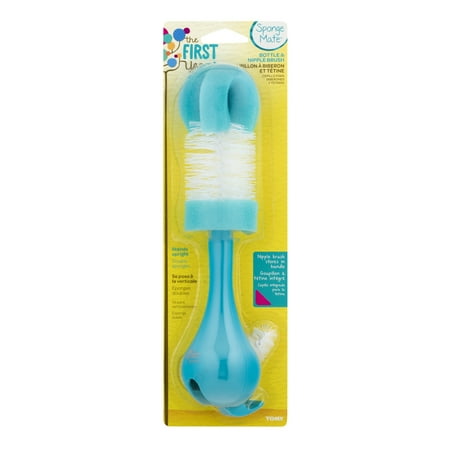 The First Years Bottle & Nipple Brush, 1.0 CT