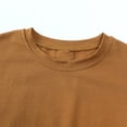 thumbnail image 5 of WOLLED 2PCS Kids Boys Tees Set for Toddler Baby Summer Crew Neck Pullover T-Shirt Outfit Baby Solid Colours Tops and Elastic Shorts Tees Set Cosy Casual Versatile T Outfit for 1-8Y, 5 of 10