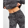 thumbnail image 3 of Nike Jordan Brooklyn Fleece Pants Black/White DV1447-010 Women's Size L Standard Fit, 3 of 4