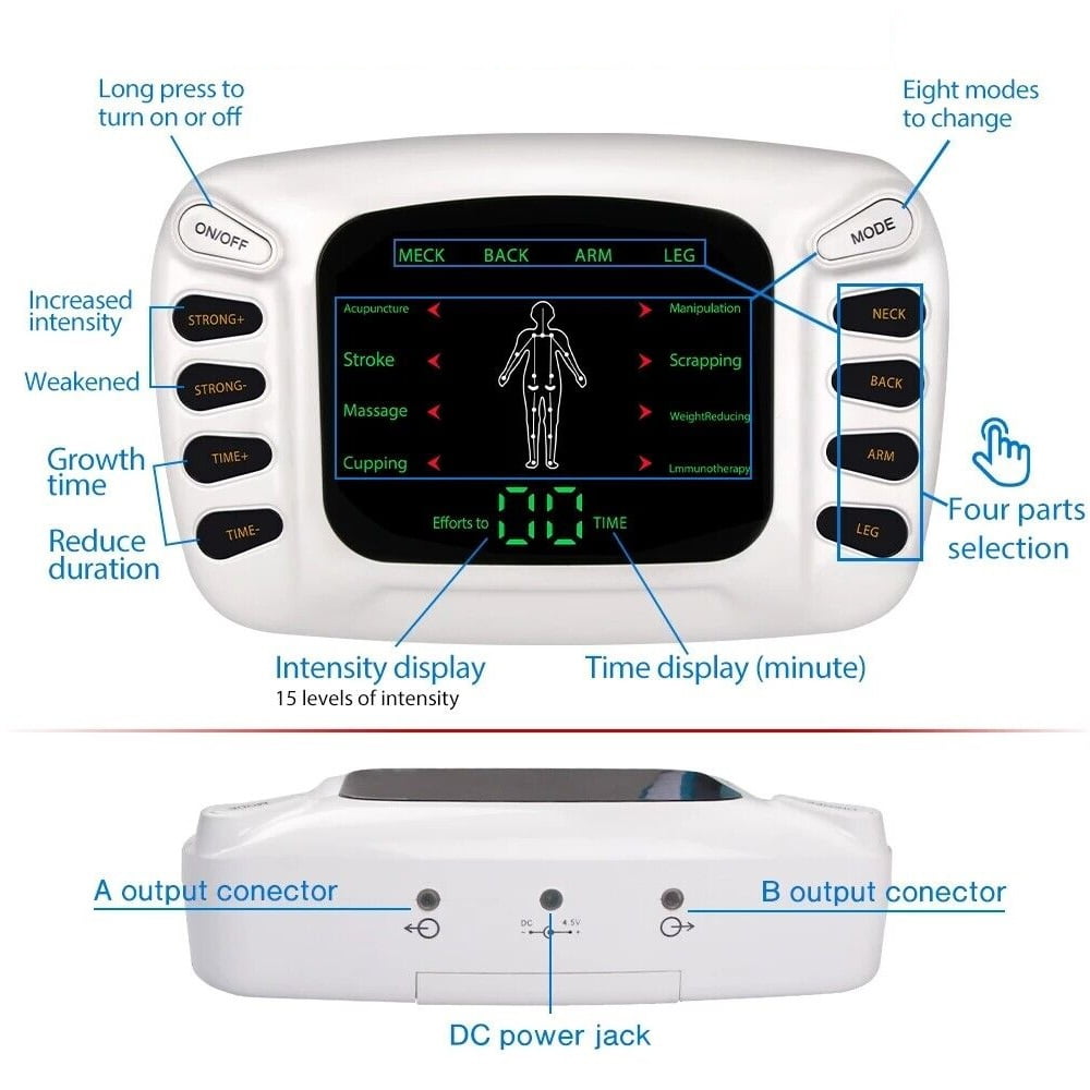 Paddsun Electrical Muscle Relax Stimulator Massager Acupuncture Therapy  Machine Cn-309B 