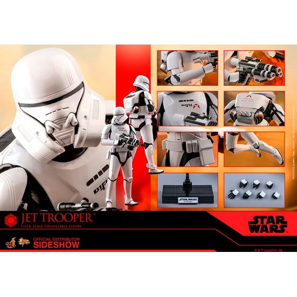 Star Wars The Rise of Skywalker 12 Inch Action Figure 1/6 Scale Series - Jet Trooper Hot Toys 905633