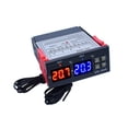 thumbnail image 1 of STC-3008 Dual Digital Two Relay Output Thermoregulator Thermostat Heater Cooler with Probe ,High Precision, 1 of 6