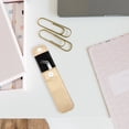 thumbnail image 2 of MasteelfCA 3PCS Stainless Steel PU Leather Case Eyelash Grafting Tweezer Protective Cover, 2 of 9