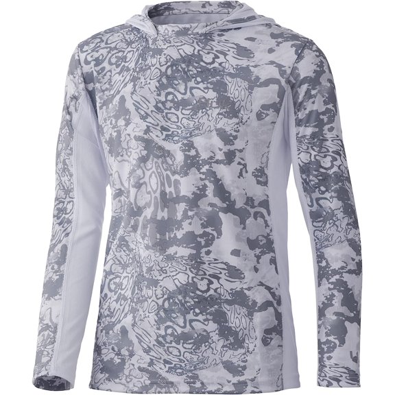 HUK Youth Icon X Tide Change Hoodie Hogs Back, Youth Large