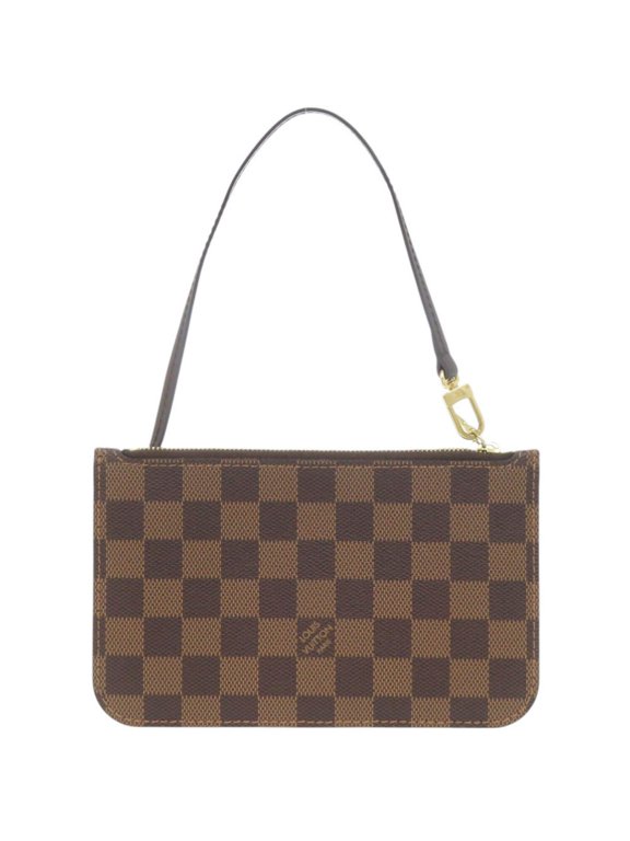 Pre-Owned Louis Vuitton Neverfull Pouch for PM, Damier Cerise, Handbag Pouch, LV 1576 LOUIS...