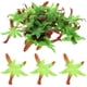 thumbnail image 1 of 100 piezas de sépalos de tela, pétalos de tela, sépalos verdes, cálices para hacer flores artificiales., 1 of 5