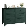 thumbnail image 7 of 6 Drawers Dresser for Bedroom, 41.9" Wide Modern Green Storage Cabinet with Drawers for Bedroom, Living Room, Entryway, 7 of 7