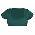 thumbnail image 3 of Duojiaj Women's Low Cut Short Tank Top T Shirt Sexy Wrap Crop Top Women's Crop Tops, 3 of 3