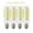 White Light, variant on DEBGFS 10w-6000K Daylight White E12 LED Corn Bulb AC 110V-220V Non-Dimmable 5/8pcs,Warm White Light,5pcs