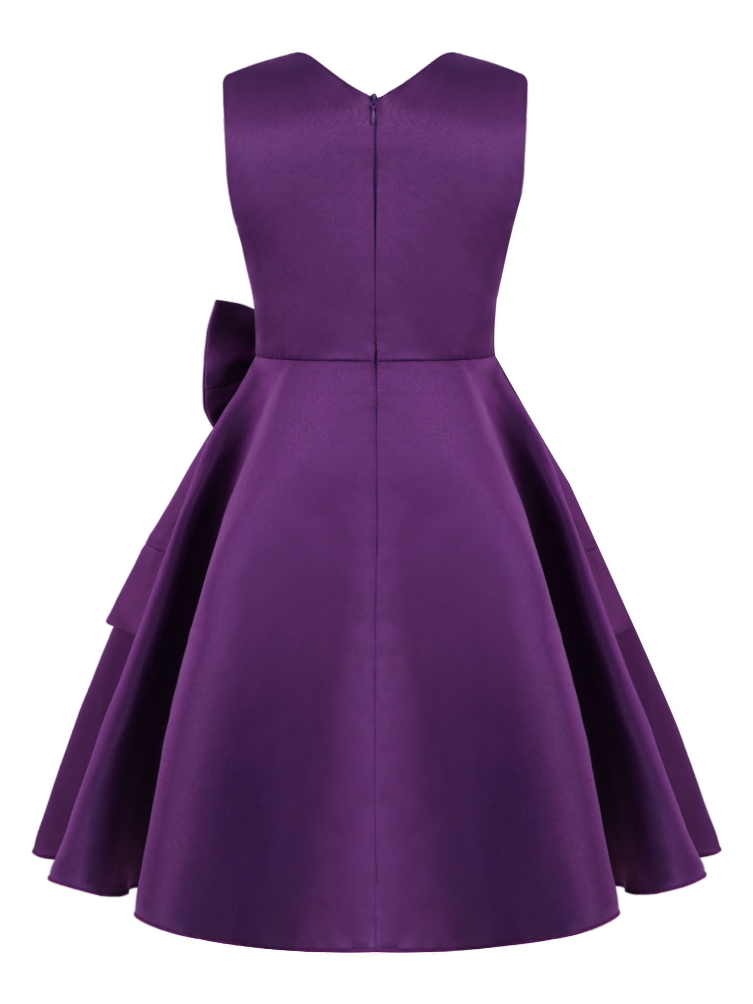 Purple Junior Bridesmaid Dresses