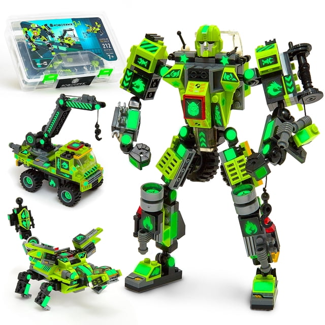 JitteryGit Robotryx Cliffsling | Stem Toys Robot Toys Boys Toys ages 5 6 7 8 9 10 to 11 Building Toys Kids Gifts | Juguetes Para Niños