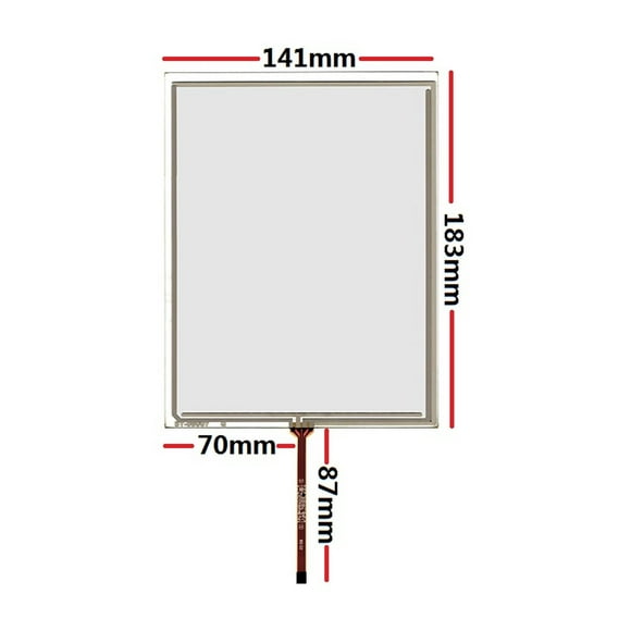 8 touch screen 183*141mm is suitable for LCD screen handwriting external screen DVD navigator touch screen