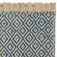 thumbnail image 6 of SAFAVIEH Natural Fiber Thomas Geometric Jute Area Rug, Tropical Blue/Natural, 10' x 14', 6 of 8
