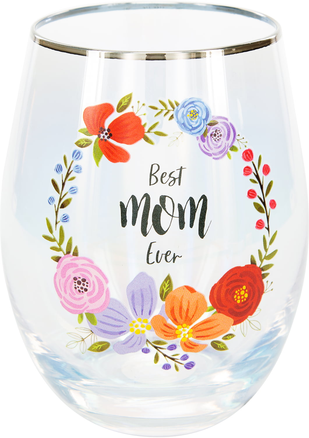 Gift Set: Best Mom Ever Engraved Stemless Wine Glass & Mom Knows Best –  Happily Ever Etched