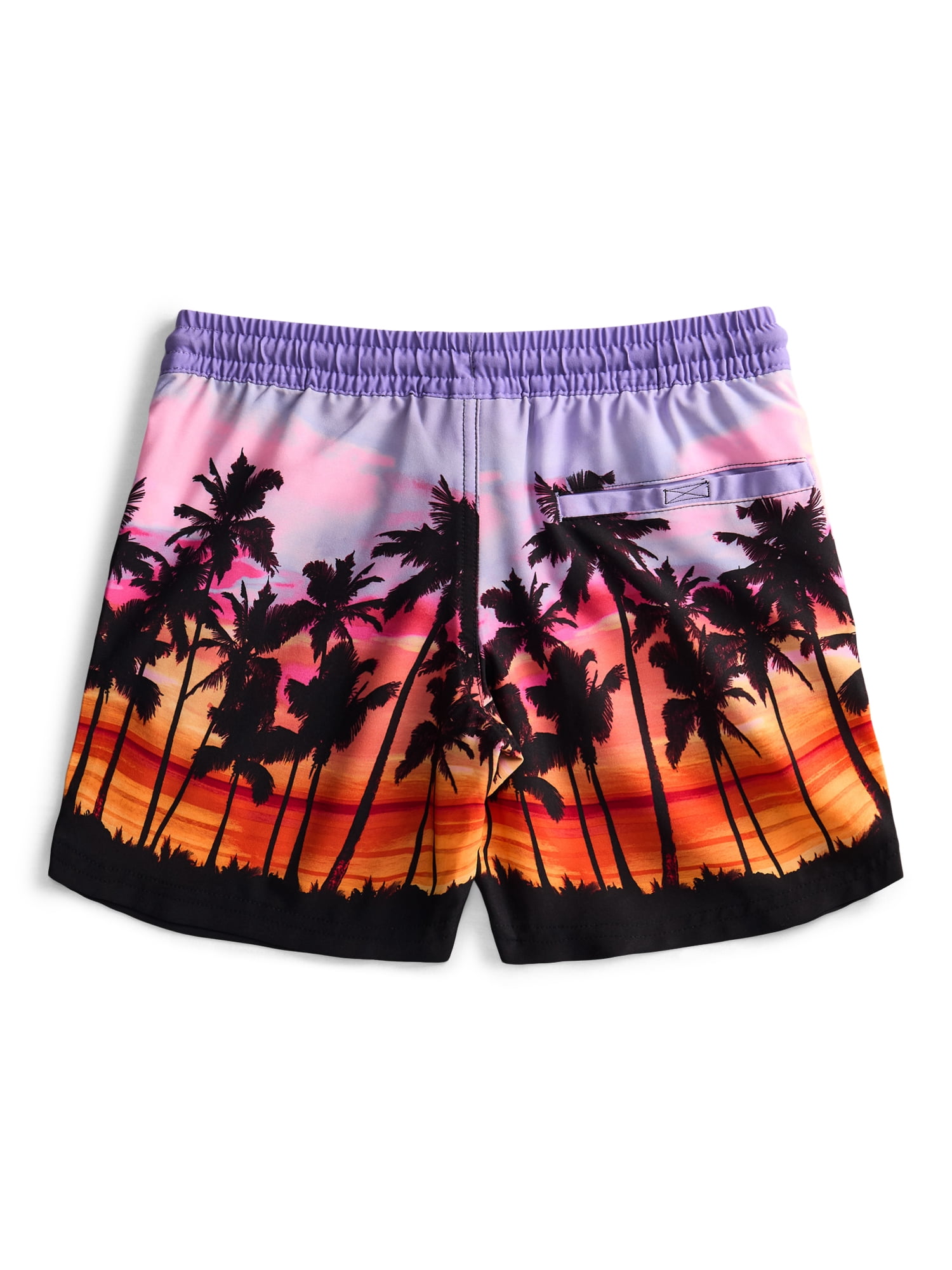 Weekend Academy Boys Printed Swim Trunks, Sizes 6-18 & Husky