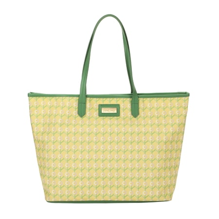 Packed Party Women s Floral Print Oversized Tote Yellow