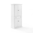 thumbnail image 5 of Crosley Winston Pantry Cabinet with Storage Shelves, Wood White, 5 of 17