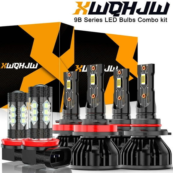 For Mazda CX-5 2013-2016 6x 6000K LED Headlight High/Low   Fog Light Bulb Combo