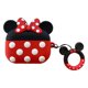 thumbnail image 1 of Disney Marvel-funda protectora para auriculares Airpods 1, 2, 3 Pro, dibujos animados, Minnie, Mickey, silicona, inalámbrica, Bluetooth xuanjing  unisex, 1 of 2