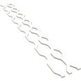 thumbnail image 6 of Ekena Millwork 47"H x 3/8"T Wabash PVC Adjustable Decorative Slat Wall Panel Kit, Unfinished (contains 23 Slats + 1 Straight Edge Starter Slat), 6 of 15