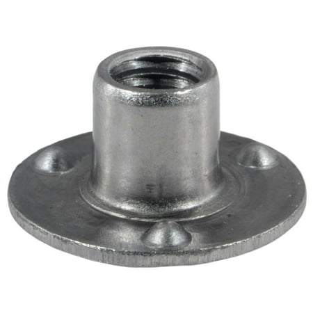 

5/16 -18 x 3/8 Plain Steel Coarse Thread Round Projection Weld Nuts (8 pcs.)
