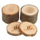 thumbnail image 1 of Rustic Wedding Decor Anillos Contenedor Organizador Organizador Ceremonia Regalos Sr. Sra. Matrimonio Suministros Accesorios de envolver 2 piezas AweSitey HA028185-00, 1 of 7