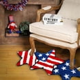 Lizheee Netted Throw Blanket 4th Of July Door Mat Patriotic