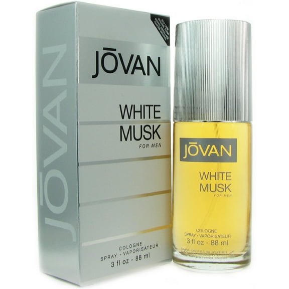 JOVAN WHITE MUSK MEN COLOGNE SPRAY 3.0 OZ WHITE MUSK MEN/JOVAN COLOGNE SPRAY DAMAGED 3.0 OZ (M)
