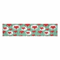 thumbnail image 2 of MKHERT Cartoon Fox Table Runner, Cute Fox Table Cloth Runner for Wedding Party Banquet Decoration 14x72 inch, 2 of 2
