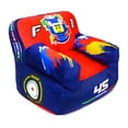 thumbnail image 3 of Puff Sillón Infantil Niños Niñas Cuarto Juegos Relleno Azul-carros, 3 of 5