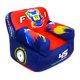 thumbnail image 3 of Puff Coprire Silón Infantil 3 a 10 años para Niños Cuarto Juegos Relleno Azul-carros, 3 of 5