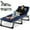 Blue-F17, variant on Lilypelle Camping Cot, Adjustable 4-Position Adults Reclining folding Chaise with Pillow, Outdoor portable Lounge Chair Sleeping Cots Bed, Perfect for Camping, Pool, Beach, Patio