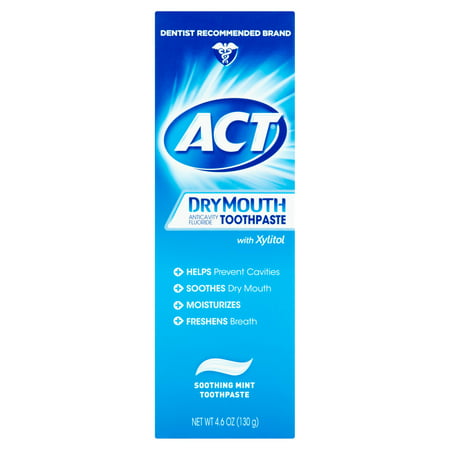  Bouche sèche apaisante menthe anticavité 46 Fluoride Toothpaste oz
