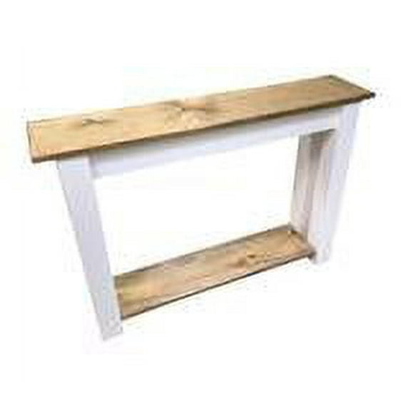 48" AMBLER SOFA TABLE WITH SHELF