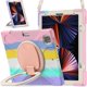thumbnail image 4 of Funda con soporte de anillo ajustable para iPad de 9,7 pulgadas (2018) con correa para el hombro, gran soporte de anillo ajustable, protección contra golpes., 4 of 5
