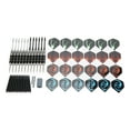 thumbnail image 2 of Professional Darts Set, Portable Exquisite Wear Resistant Darts Set 12pcs  For Game, 2 of 8