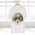thumbnail image 4 of Antique Fan Graphic Design T-Shirt Unisex 100 Cotton Floral Carnival Artwork Tee 9, 4 of 18