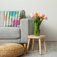 thumbnail image 2 of Simply Daisy 16" x 16" Contemporary Multi-color Polyester Throw Pillow, 2 of 2