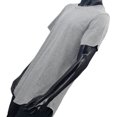 thumbnail image 3 of Guardurnaity Hombres Camisetas largas Hip Hop Camiseta Manga corta Palangre Camisetas largas Hip Hop Camisetas casuales Blusa Camisetas gris XXL, 3 of 6
