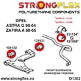 thumbnail image 2 of PU Front Wishbone Rear Bushing Sport fits Opel Astra, 2 of 2