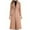 *Khaki, variant on ClodeEU Women's Wool Blend Overcoat With Pockets,Long Notched Lapel Coat ,Elegant Fall Winter Overcoat Coffee,Womens Plus XXXXXL