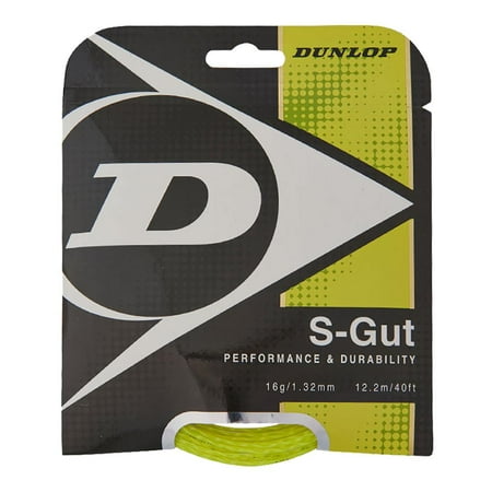 - S-Gut 16G Yellow Tennis String
