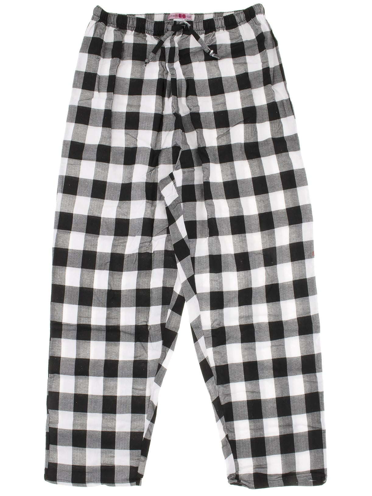 plaid cotton pants