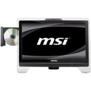 Angle View: MSI Wind Top 20" Touchscreen All-In-One Computer, AMD Athlon X2 3250e, 4GB RAM, 320GB HD, DVD Writer, Windows Vista Home Premium, AE2010-02SUS