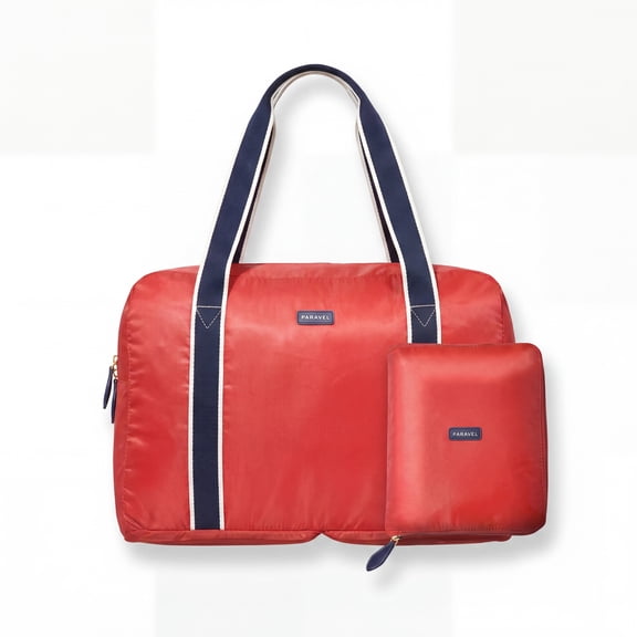 Paravel Foldable Travel Duffle Bag - Lightweight Sustainable Carry-On
