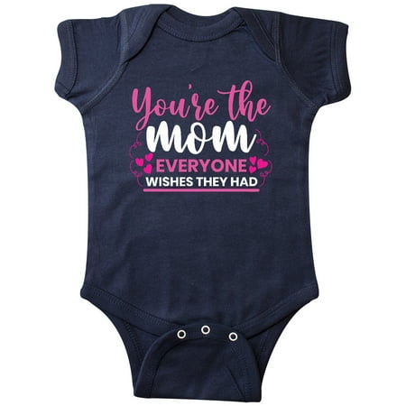 

Inktastic Mothers Day Youre The Mom Everyone Wished They Had Gift Baby Boy or Baby Girl Bodysuit