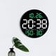 thumbnail image 5 of RKSTN Electronic clock Round Clock Multi-function Remote Control Clock Living Room Wall Clock Home Decoration Digital Electronic Clock Silent Clock Color Screen Clock, 5 of 9