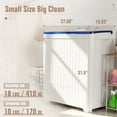 thumbnail image 5 of SUNCROWN Portable Washing Machine with Longer Hose, 28Lbs Compact Mini Washer and Dryer Combo,Twin Tub Washing Machine Laundry Compact Washer spinner Combo for Apartments RVs and Dorms(Grey), 5 of 10