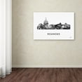 thumbnail image 4 of Trademark Fine Art 'Roanoke Virginia Skyline WB-BW' Canvas Art by Marlene Watson, 4 of 4
