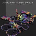 thumbnail image 3 of Drone Sticker  for DJI Avata 2，Colorful Skin Sticker Set for Goggles 3 Glasses Sticker，Remote Controller Body Wrap Waterproof for DJI DJI Avata 2/Goggles 3, 3 of 11